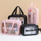 Letter Pvc Makeup Bag