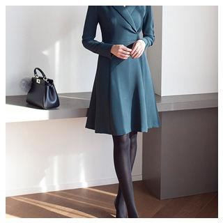 A-line Coatdress With Belt