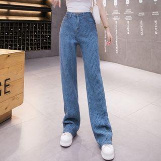 Woven Straight-leg Jeans