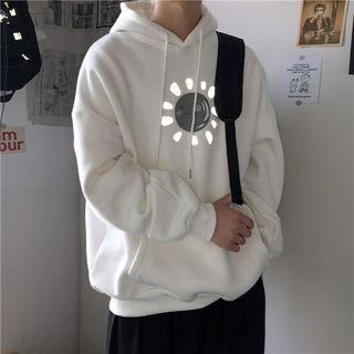 Sun Print Oversize Hoodie
