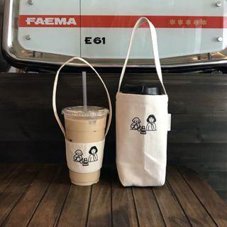 Mini Printed Canvas Tote Bag