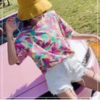 Camouflage Loose-fit Short-sleeve T-shirt