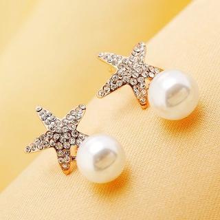 Jeweled Star Earrings