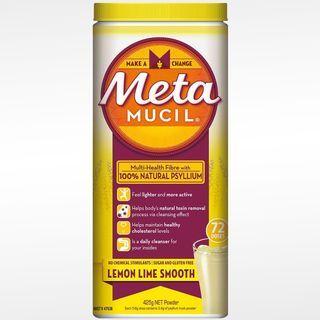 Metamucil - Smooth Lemon Lime Fibre Powder 425g (72 Doses)