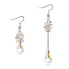 Crystal Non-matching Earring