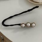 Faux Pearl Wire Hair Tie