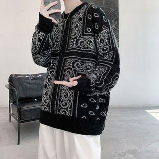 Paisley Pattern Sweater
