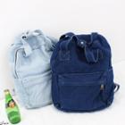 Denim Backpack Light Blue - One Size