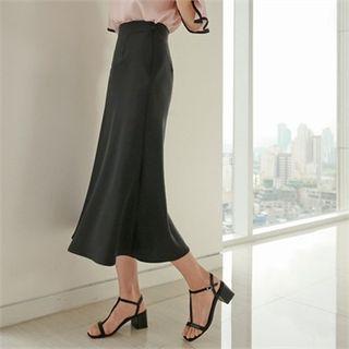 Zip-side Mermaid Skirt
