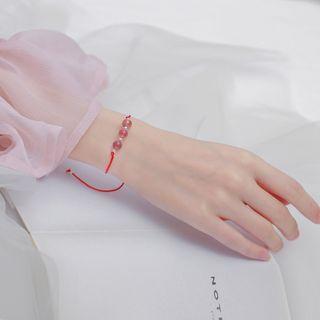 Bead Red String Bracelet