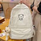 Embroidered Nylon Backpack / Bag Charm / Set