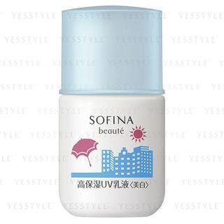 Sofina - Beaute High Moisturizing Whitening Uv Milky Lotion Spf 50+ Pa++++ 9ml Refresh