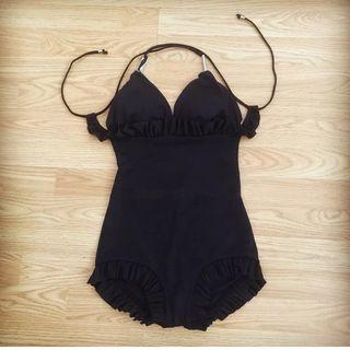 Frilled-trim Swimsuit