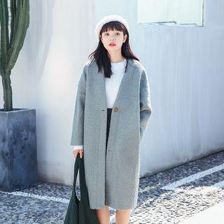 Single Buttoned Woolen Cardigan