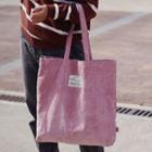 Corduroy Tote Bag