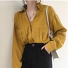 Long-sleeve Shirt Yellow - One Size