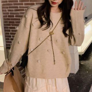Bobble Sweater Monochrome - One Size