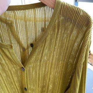 Button Thin Cardigan