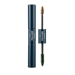 Village 11 Factory - Real Fit Dual Browcara & Mascara (green & Yellow) 1pc