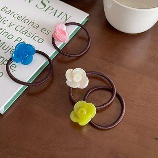 Flower Plastic Hair Tie