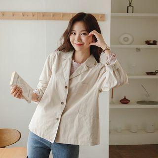 Notch-lapel Loose-fit Blazer