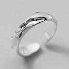 Polished Sterling Silver Open Ring S925 Silver - Ring - Silver - One Size
