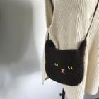 Cat Fleece Shoulder Bag