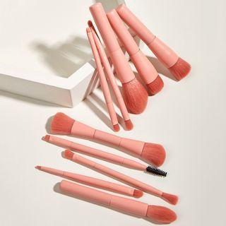 Set Of 10: Makeup Brush / Dual Head Makeup Brush