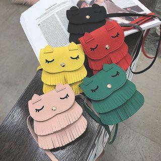 Fringed Animal Shoulder Bag