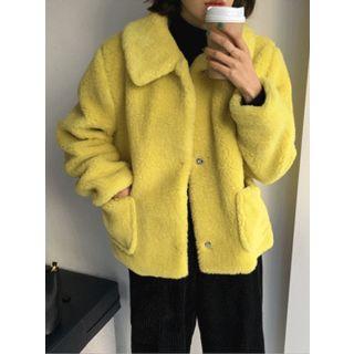Snap-button Fleece Jacket