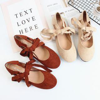 Ankle Strappy Cutout Flats