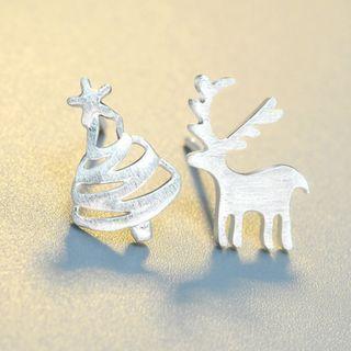 Asymmetric Stud Earring