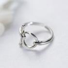 925 Sterling Silver Circle Open Ring