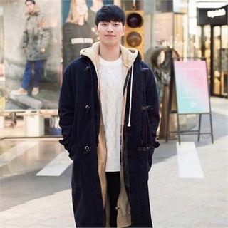 Wool-blend Duffle-coat