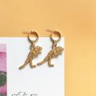 Dinosaur Drop Earring 1 Pair - S925 Silver Needle - Earring - One Size