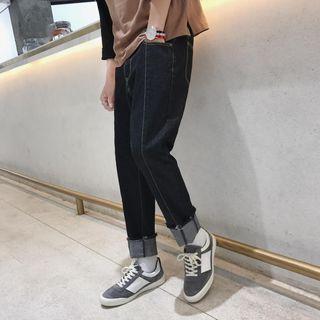 Regular-fit Cuffed Jeans