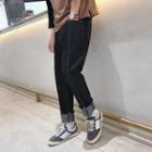 Regular-fit Cuffed Jeans