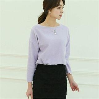 Long Sleeve Fleece T-shirt