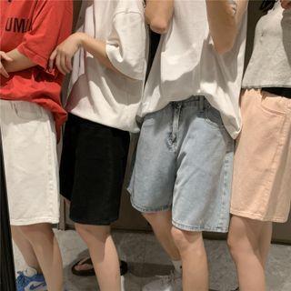 Simple Denim Shorts