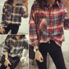 Boxy Plaid Shirt