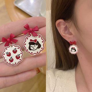 Cartoon Asymmetrical Dangle Earring