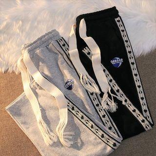 Logo Wide Leg Sweatpants