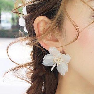 Flower Headpiece White - One Size