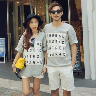 Set: Couple Matching T-shirt + Shorts