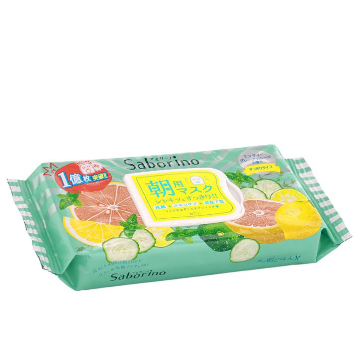 Bcl - Saborino Morning Mask (grapefruit) 32 Pcs