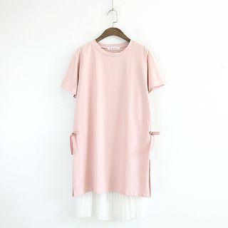 Set: Short-sleeve T-shirt + Slipdress