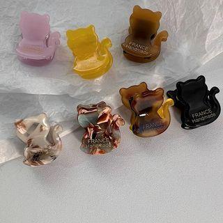 Cat Resin Hair Clamp