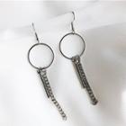 Bar & Chain Fringed Earring