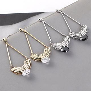 Faux Crystal Alloy Dangle Earring