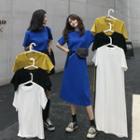 Short-sleeve T-shirt / Midi Dress